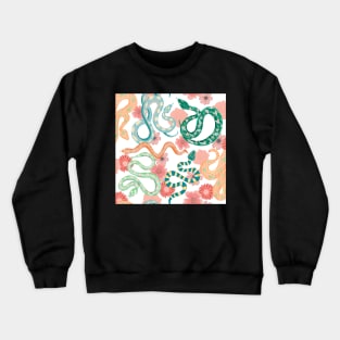 Floral snakes Crewneck Sweatshirt